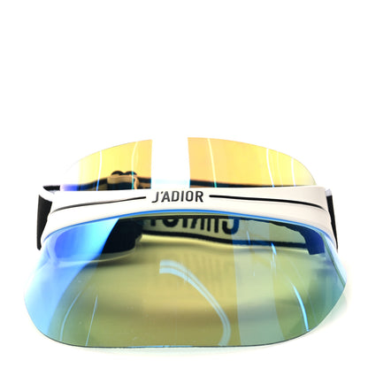Christian Dior Mirrored DiorClub1 Sun Visor Blue 3 of 9