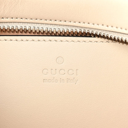 Gucci Calfskin Matelasse Aria Small GG Marmont Chain Shoulder Bag Mystic White 6 of 10