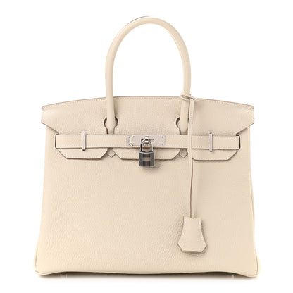 Hermes Togo Birkin 30 Craie 1 of 13