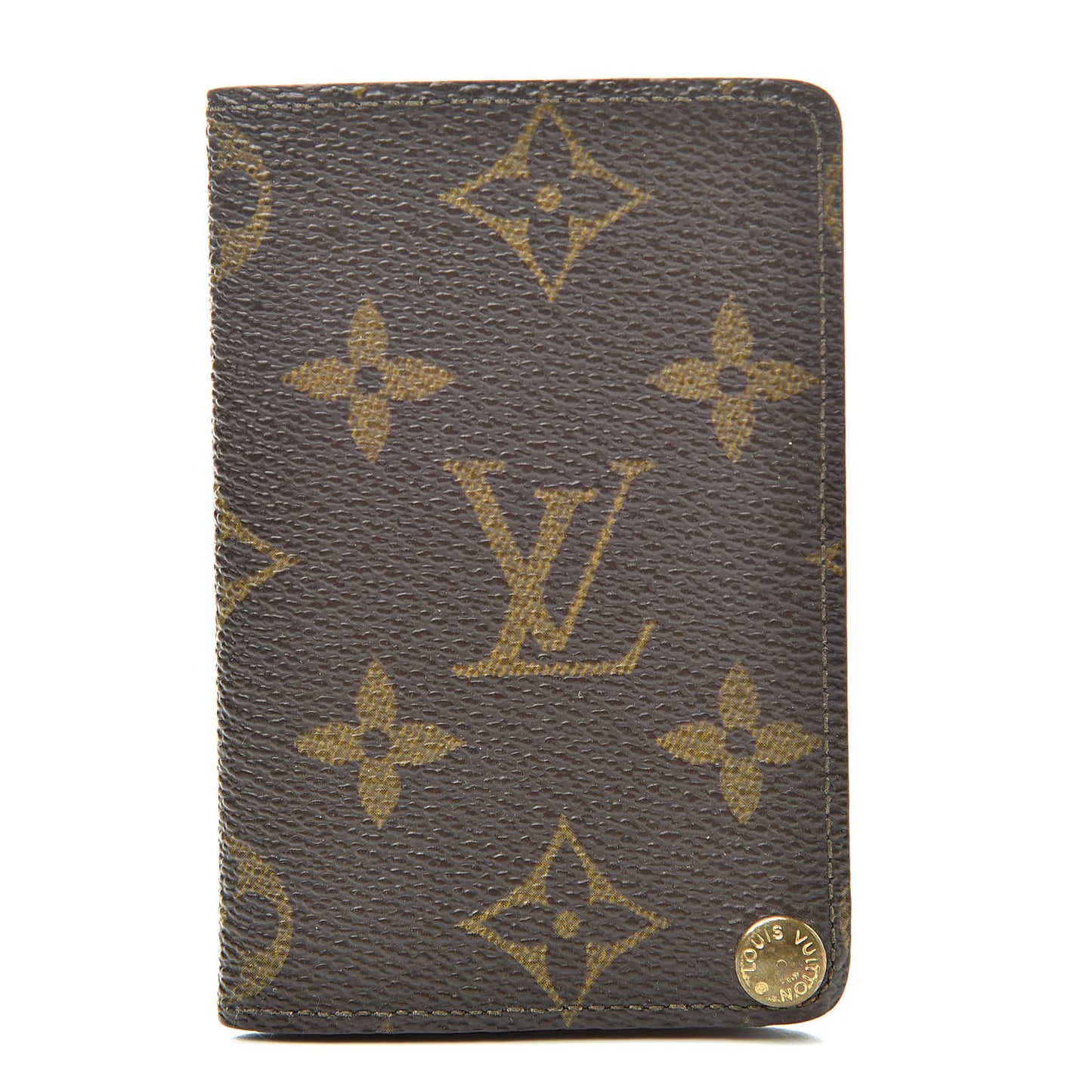 Monogram Credit Card Photo Holder