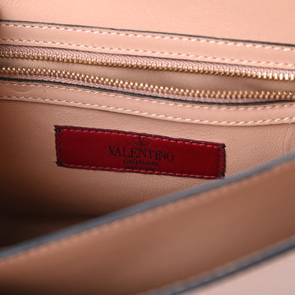 Valentino Garavani Vitello B-Rockstud Flap Skin Sorbet 8 of 10