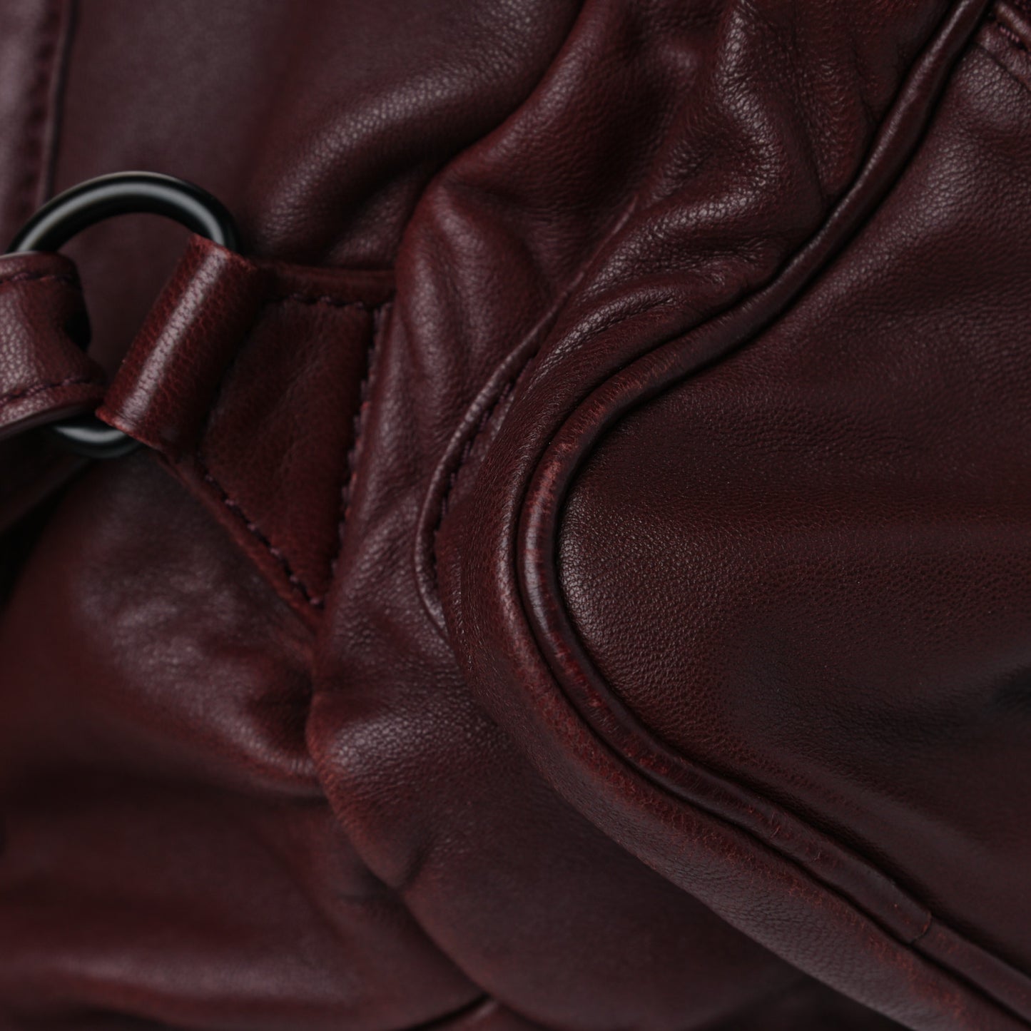 Lambskin Marti Backpack Burgundy