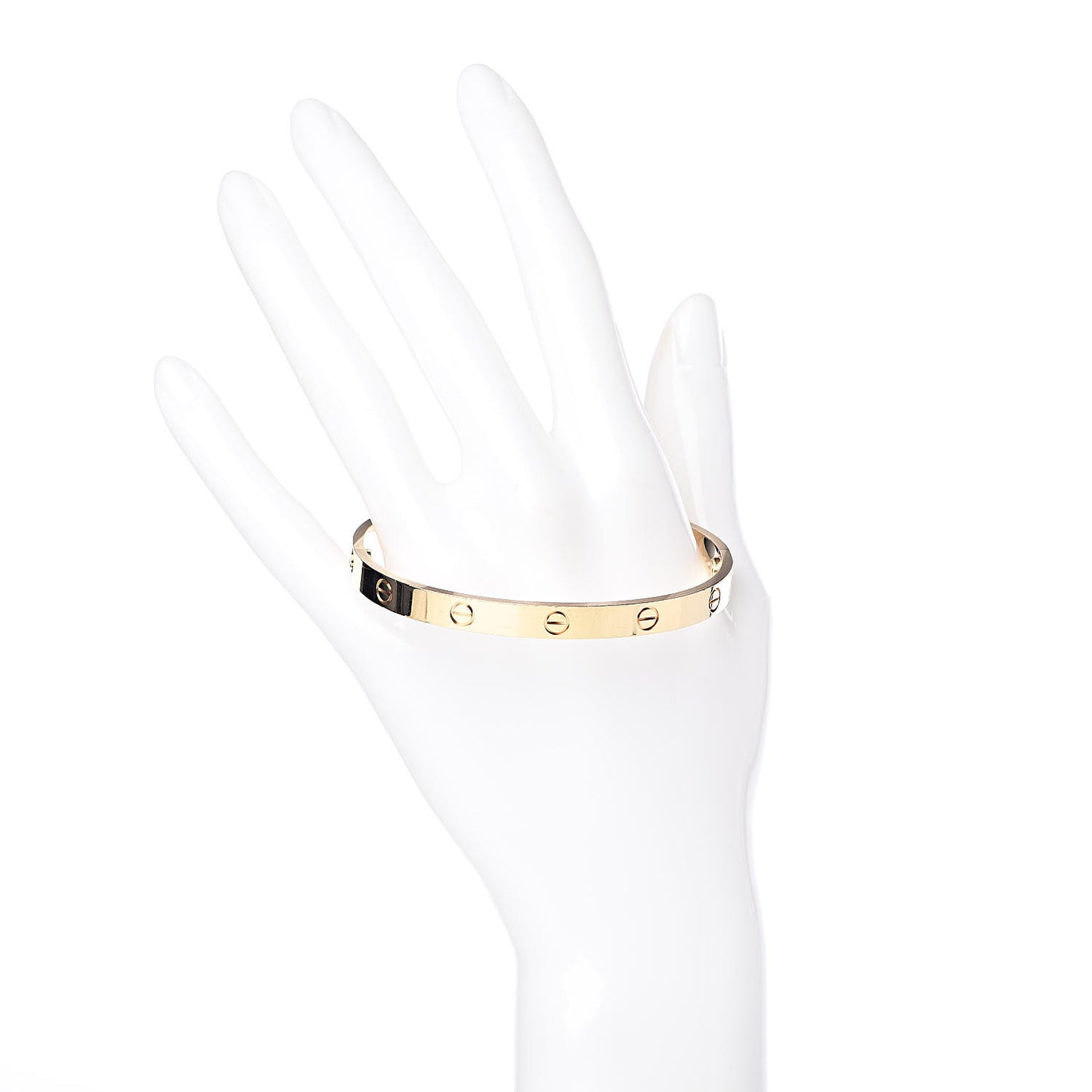 18K Yellow Gold LOVE Bracelet 19