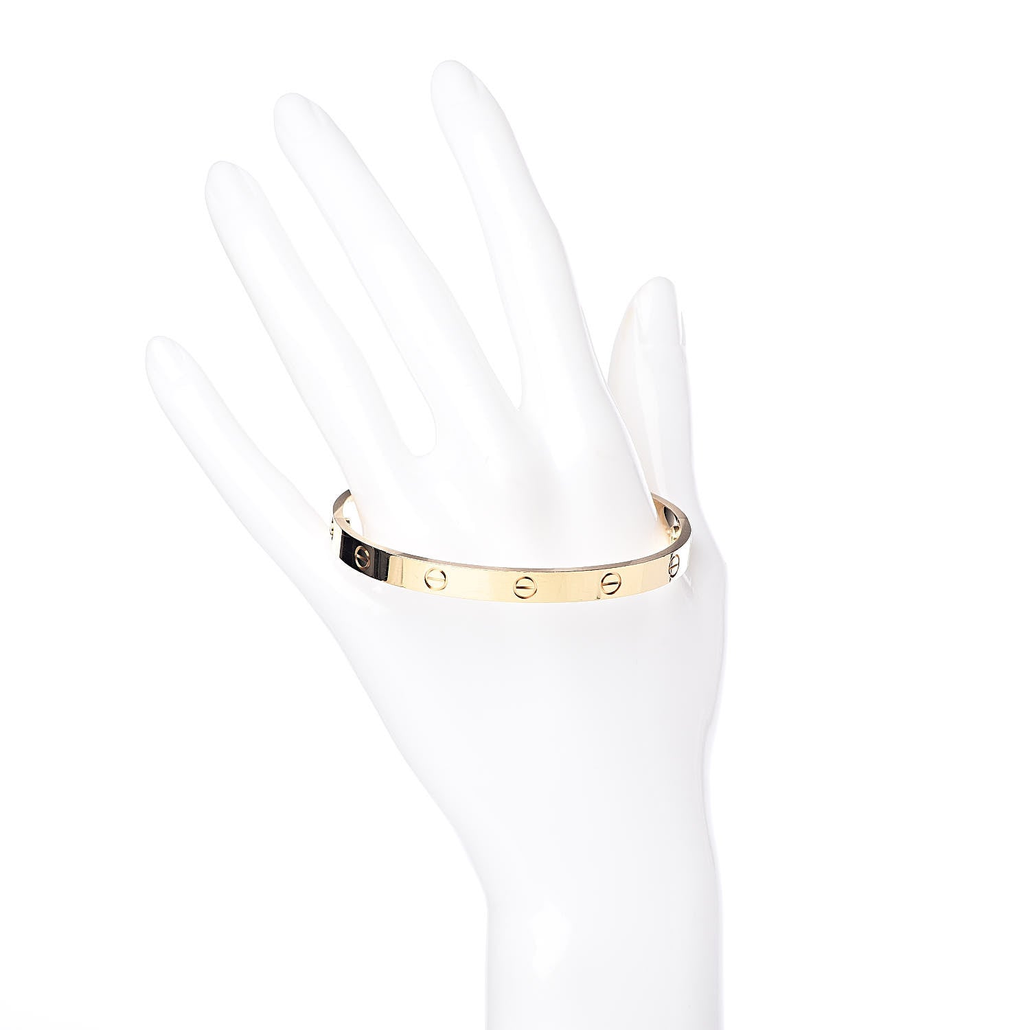 Cartier 18K Yellow Gold LOVE Bracelet 19 2 of 5
