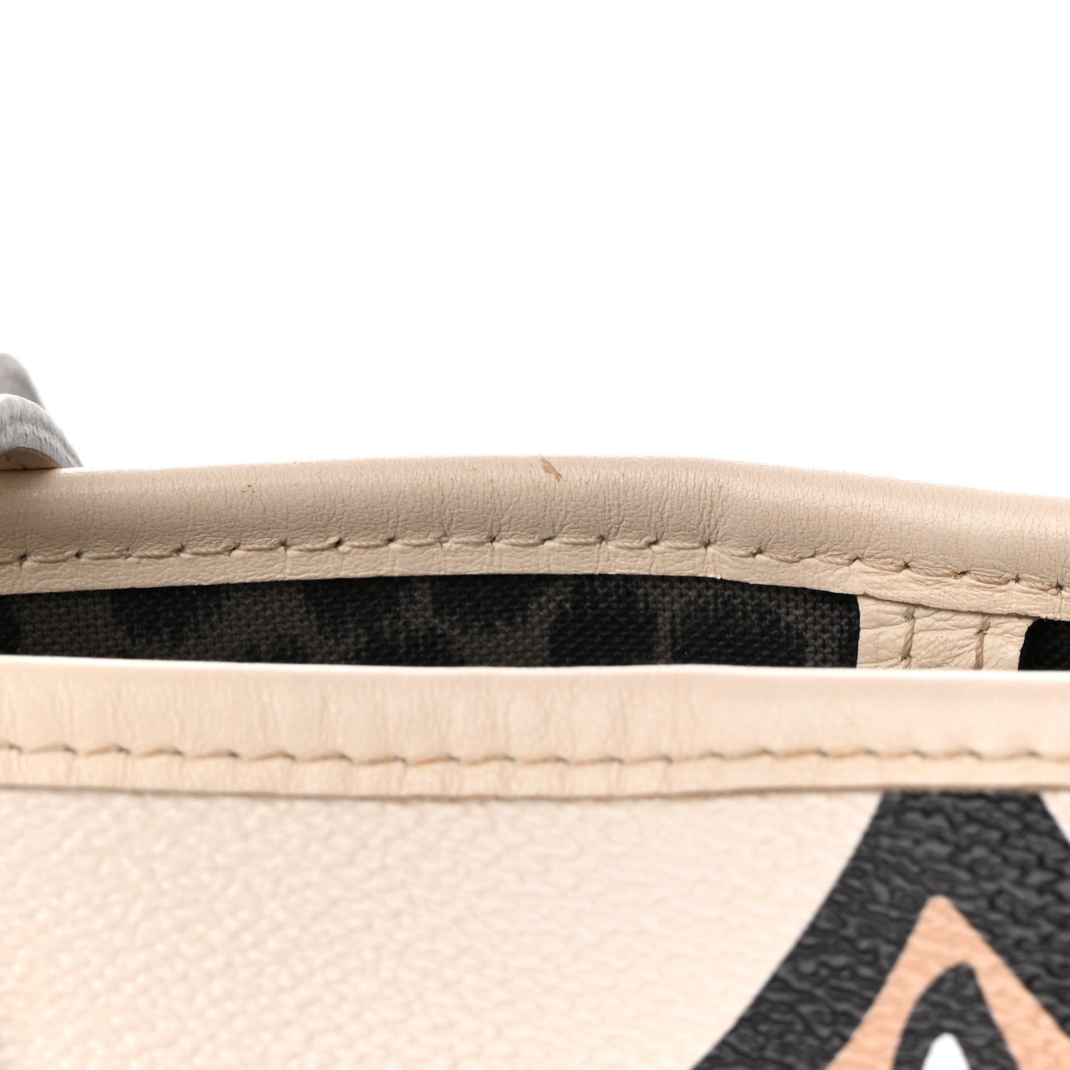 Louis Vuitton Monogram Giant Wild At Heart Neverfull MM Creme 13 of 14