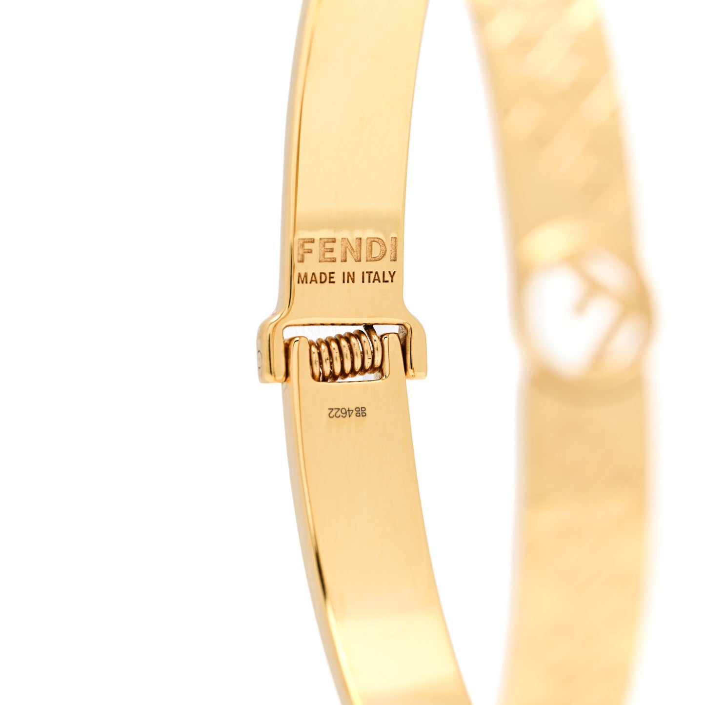 Brass Steel FF Bracelet Gold