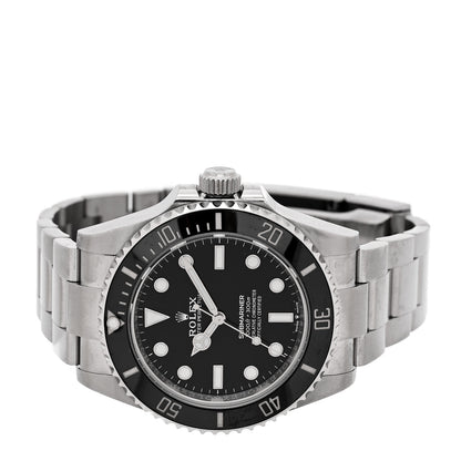 Rolex Stainless Steel 41mm Oyster Perpetual Submariner Watch Black 124060 2 of 5