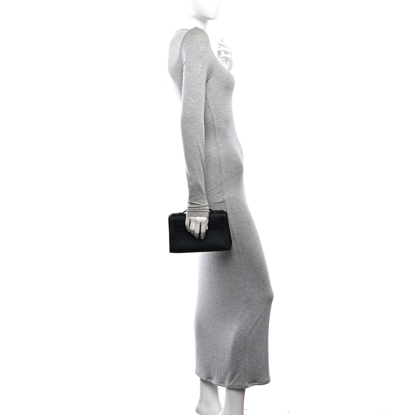 Swift Kelly Pochette Clutch Black