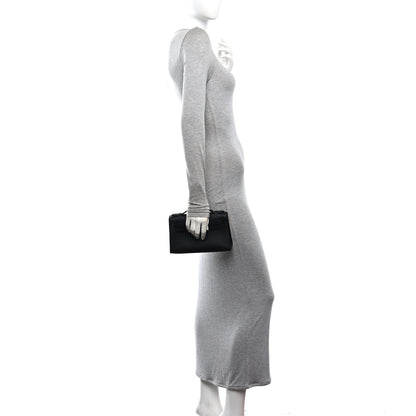 Hermes Swift Kelly Pochette Clutch Black 2 of 11