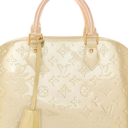Louis Vuitton Vernis Alma PM Blanc Corail 8 of 13