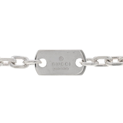 Gucci Sterling Silver Trademark Charm Necklace 4 of 5