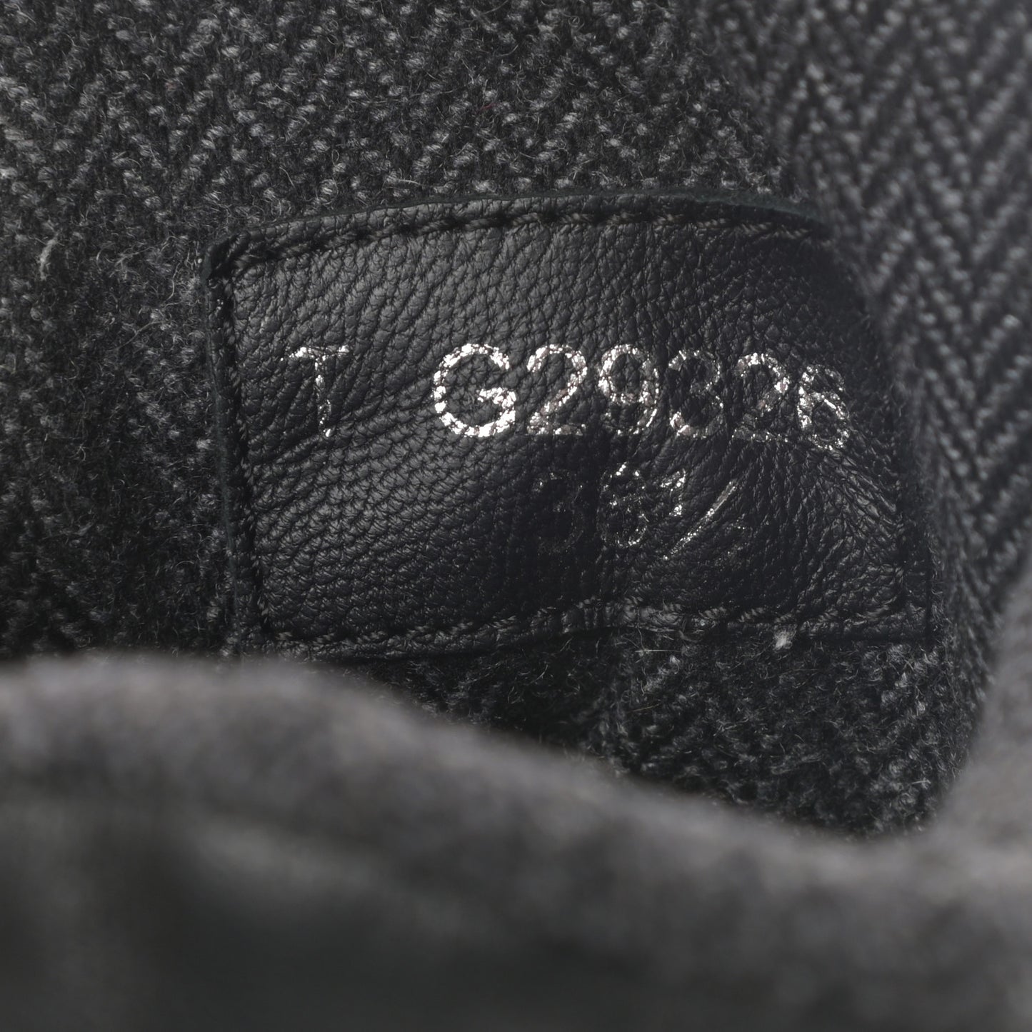 Lambskin Quilted High Top Sneakers 38.5 Black