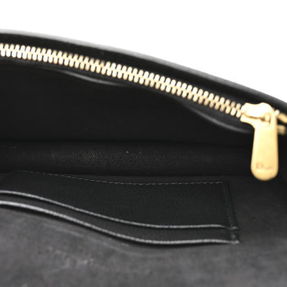 Christian Dior Grained Calfskin Saddle Belt Bag Black 5 of 13