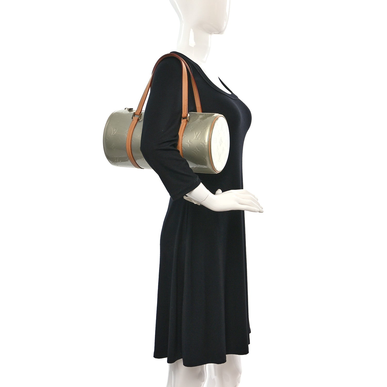 Louis Vuitton Vernis Bedford Silver 2 of 8