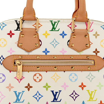Louis Vuitton Monogram Multicolor Alma White 7 of 10