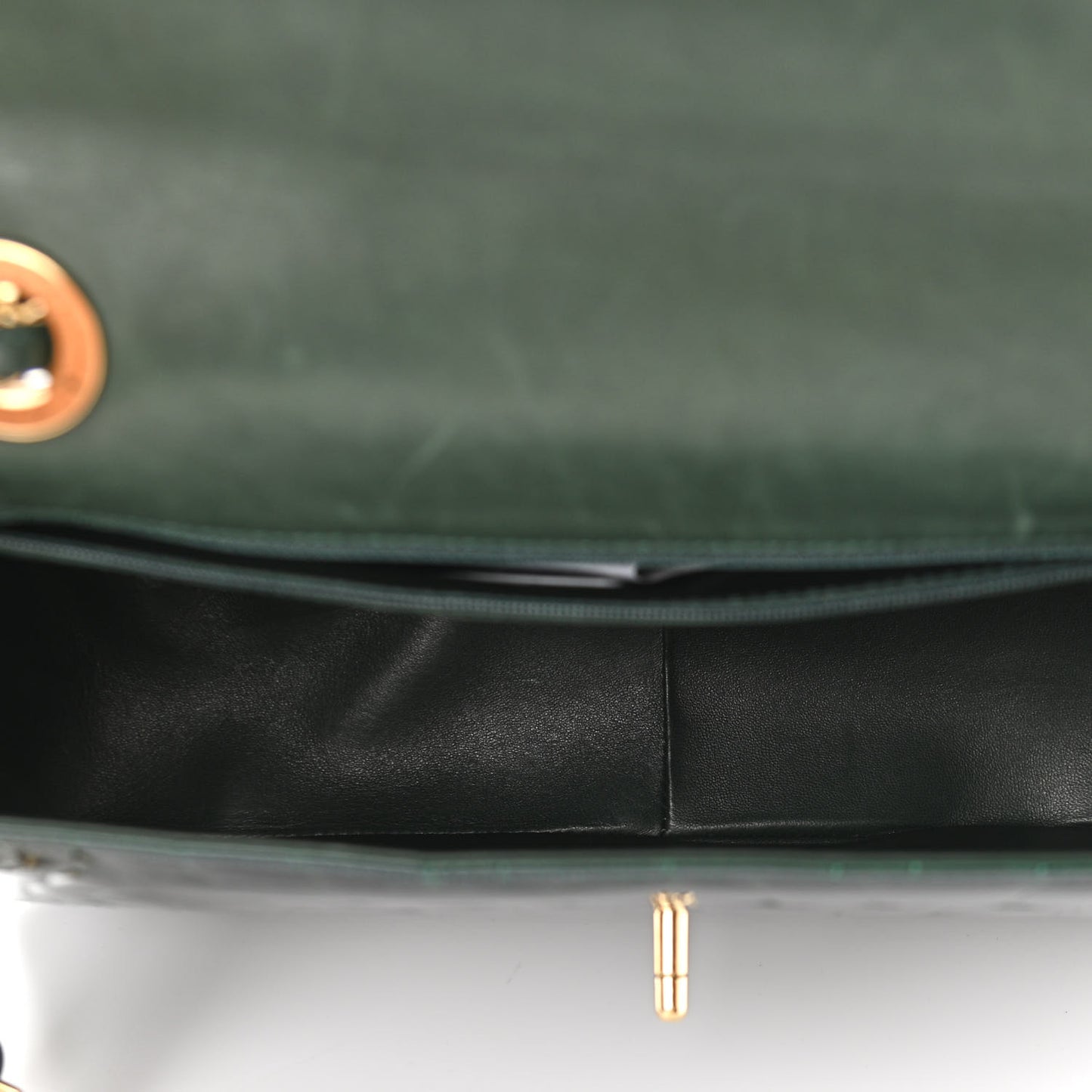 Alligator Jumbo Single Flap Green