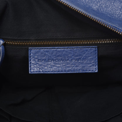 Balenciaga Agneau Classic Hardware Polly Bleut Bleu Glacier 6 of 14