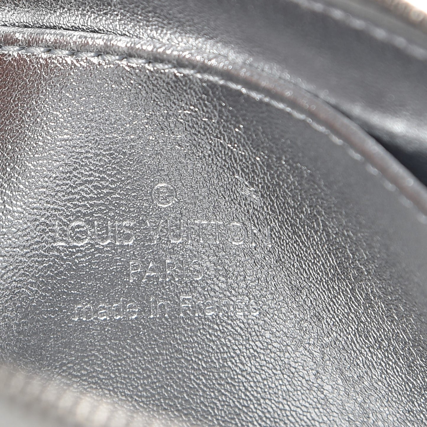 Monogram Miroir Trousse Cosmetic Bag Silver