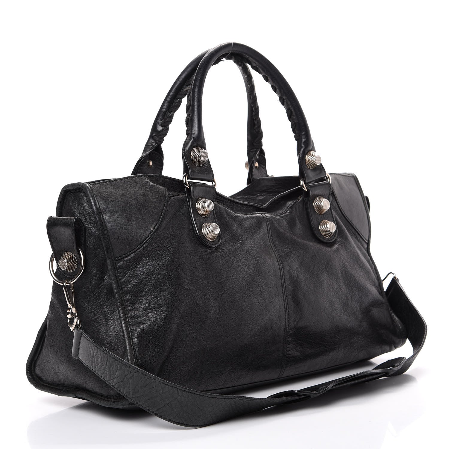 Balenciaga Agneau Giant 21 Silver Hardware Part Time Black 2 of 23