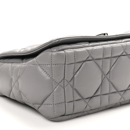 Christian Dior Calfskin Macrocannage Medium Caro Bag Iron Grey 9 of 11