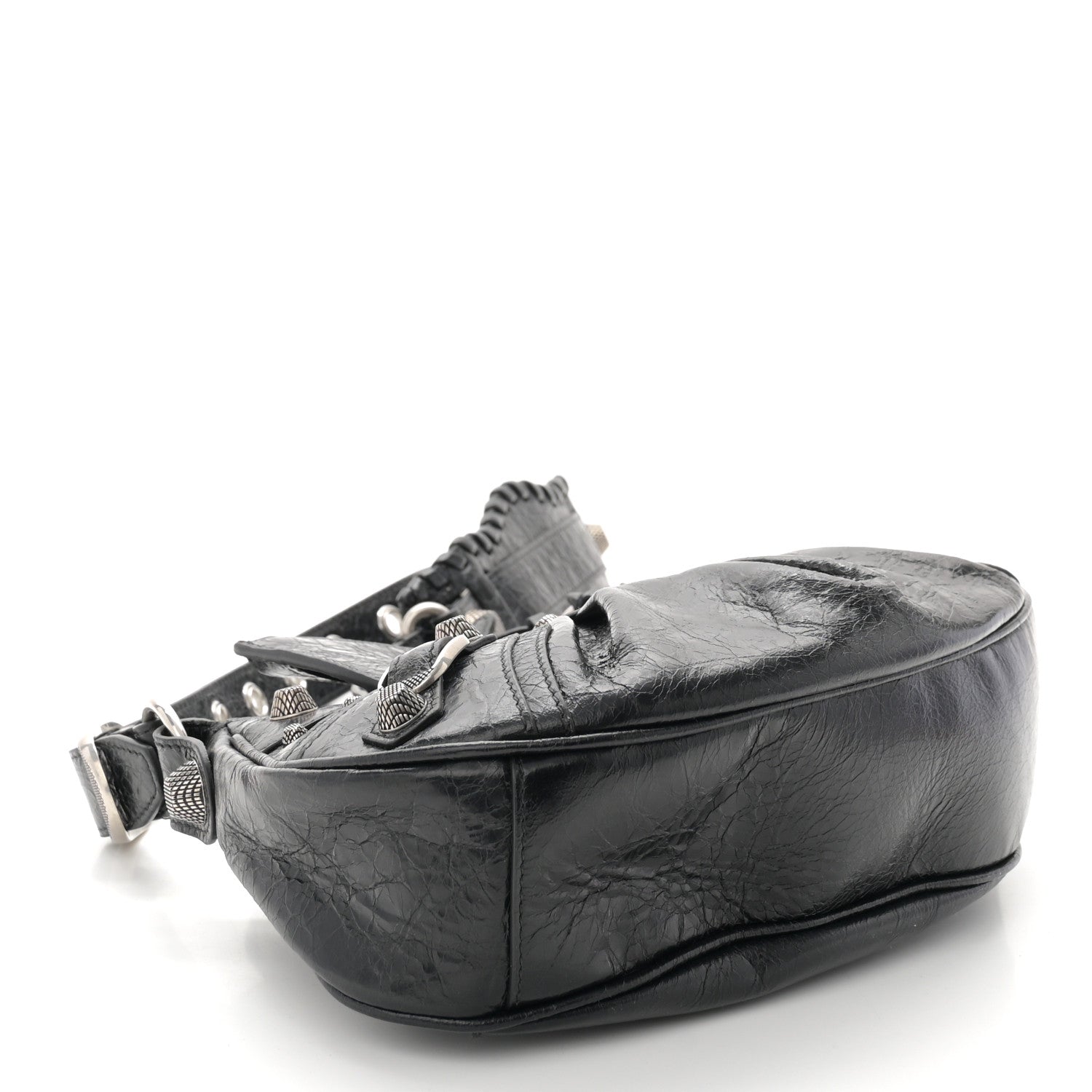 Balenciaga Agneau Arena Le Cagole Shoulder Bag XS Black 5 of 11