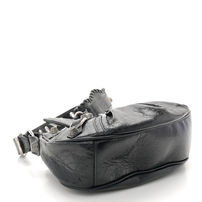 Balenciaga Agneau Arena Le Cagole Shoulder Bag XS Black 5 of 11