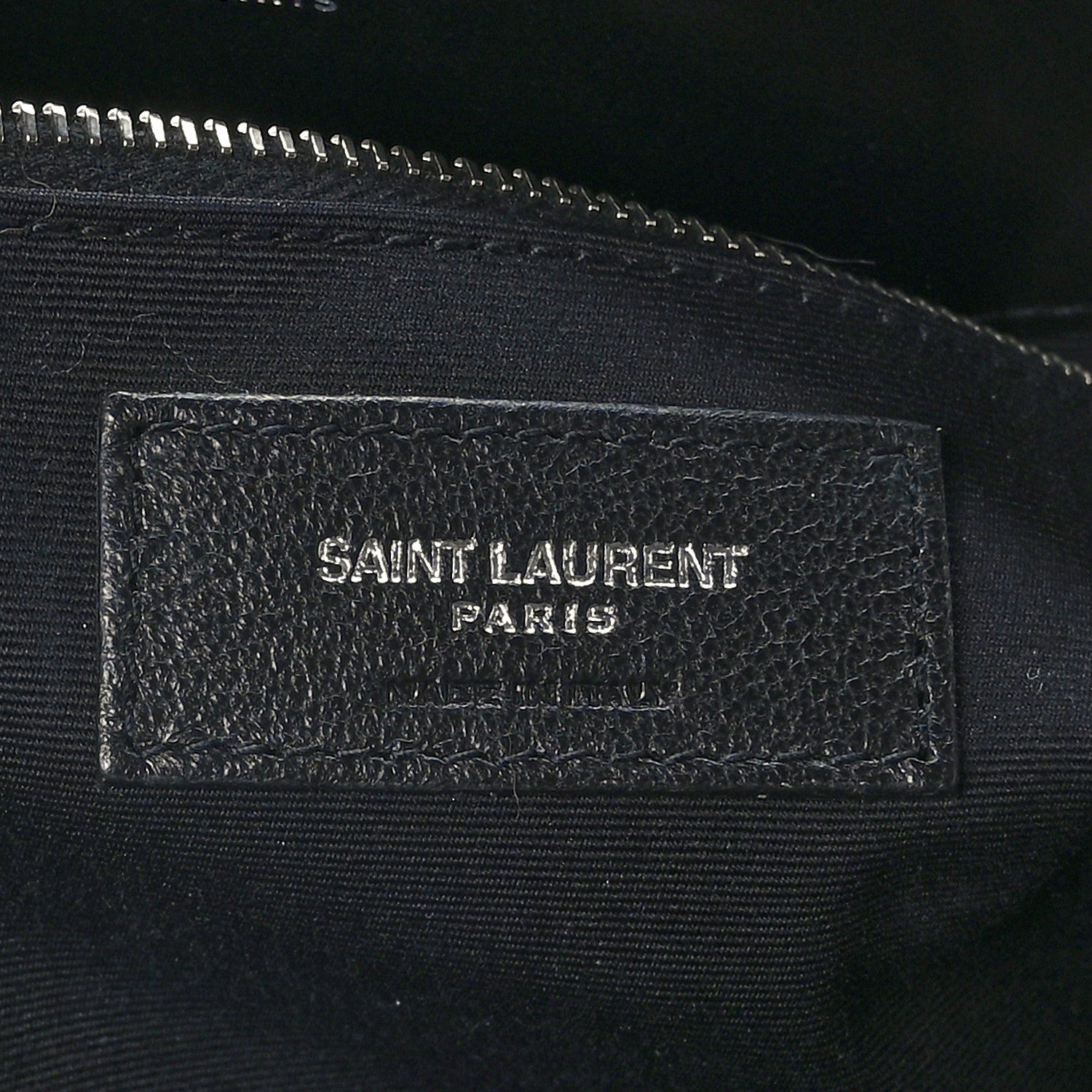 Saint Laurent Calfskin Y Quilted Monogram Large Loulou Shopper Black 8 of 10