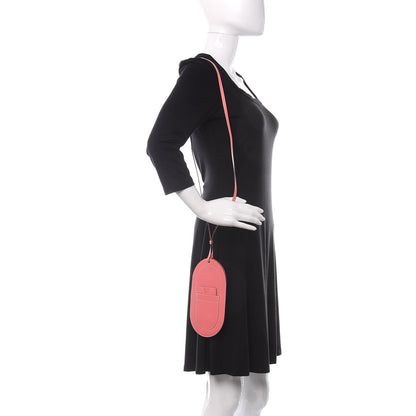 Hermes Chevre Mysore Verso In-The-Loop Phone To Go GM Case Rose Lipstick Brique 2 of 8