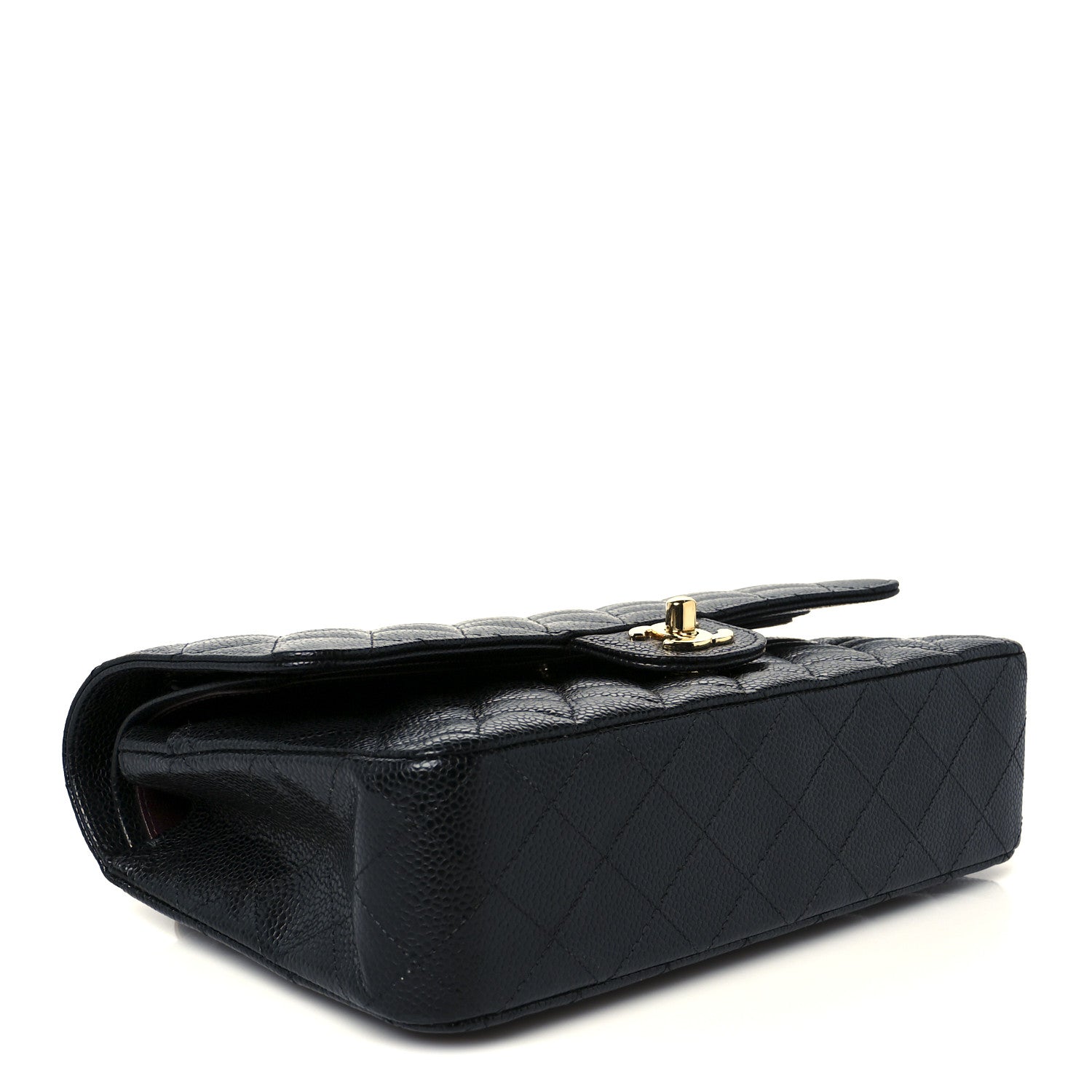 Chanel Caviar Quilted Medium Double Flap Black 4 of 11
