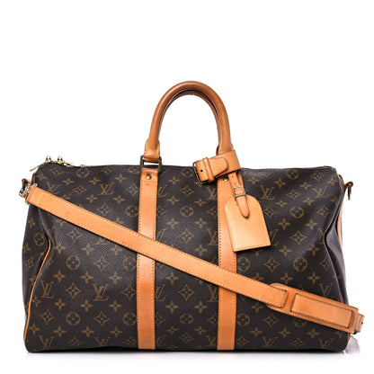Louis Vuitton Monogram Keepall Bandouliere 45 1 of 32