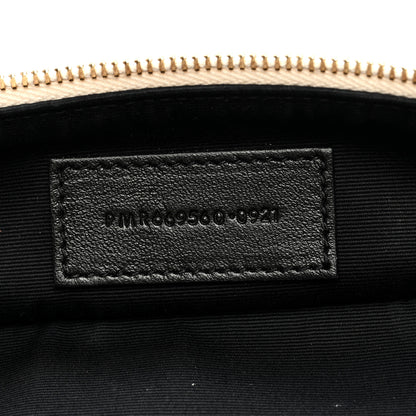 Saint Laurent Grain De Poudre Quilted Vanity Bag Top Handle Crema Soft 7 of 12