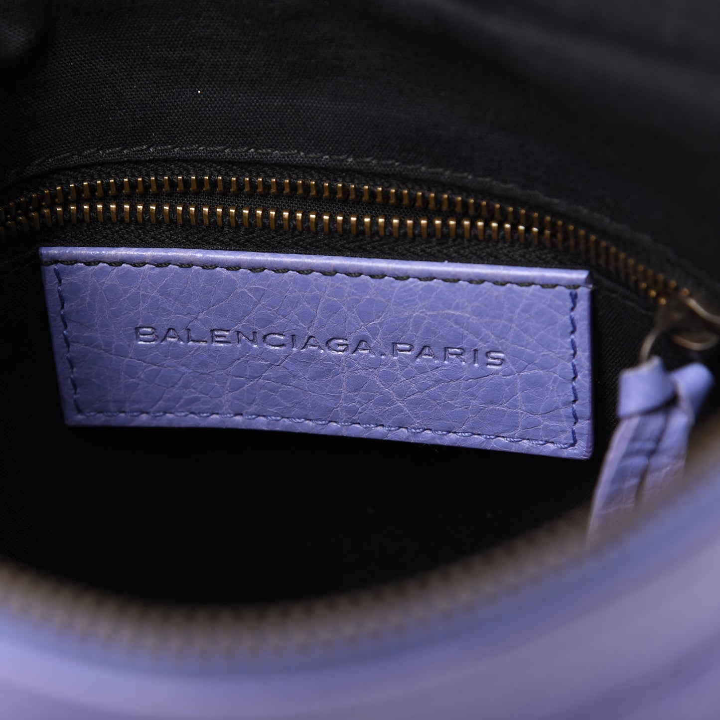 Agneau Classic Hardware Flat Crossbody Mauve
