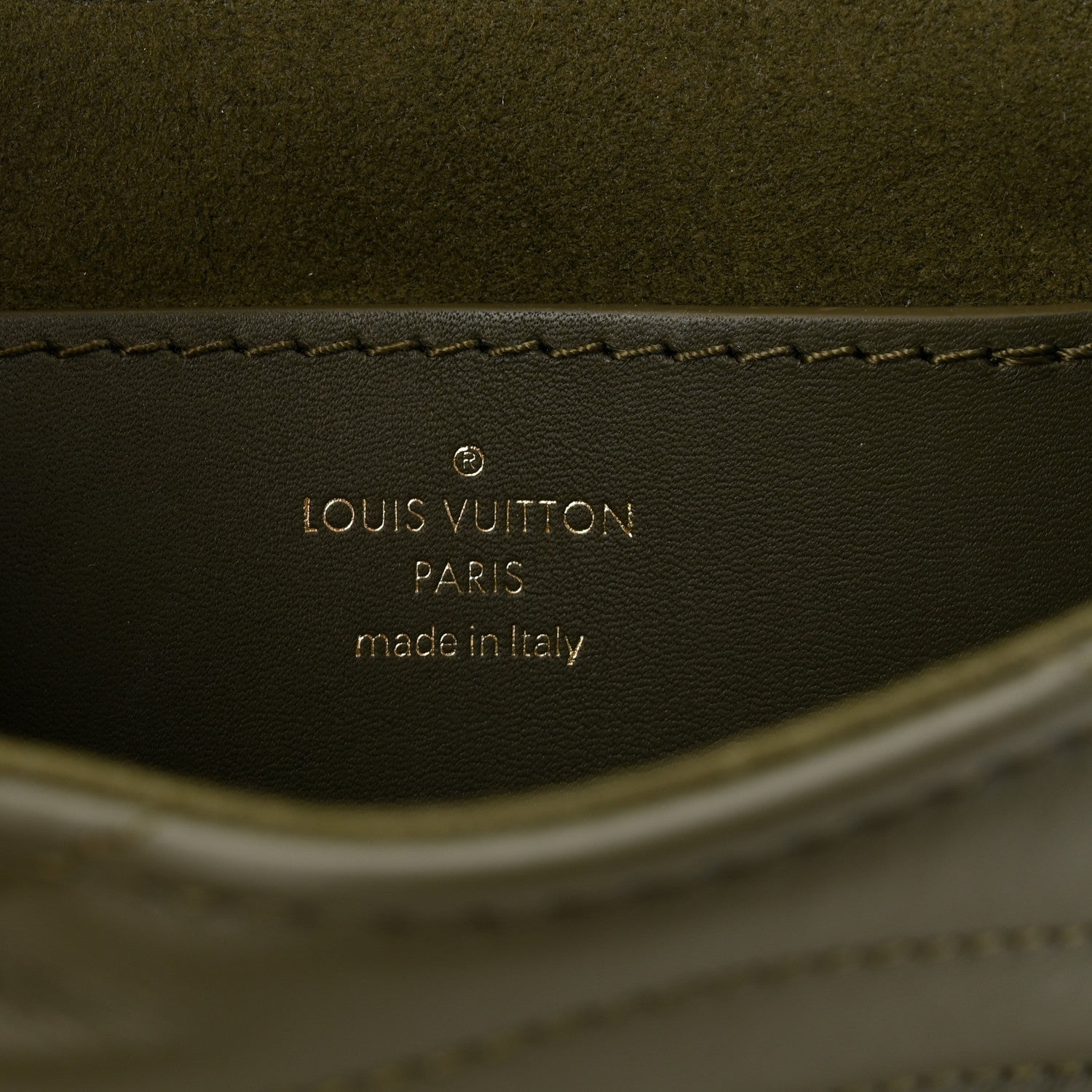Louis Vuitton Calfskin New Wave Multi Pochette Kaki 6 of 11