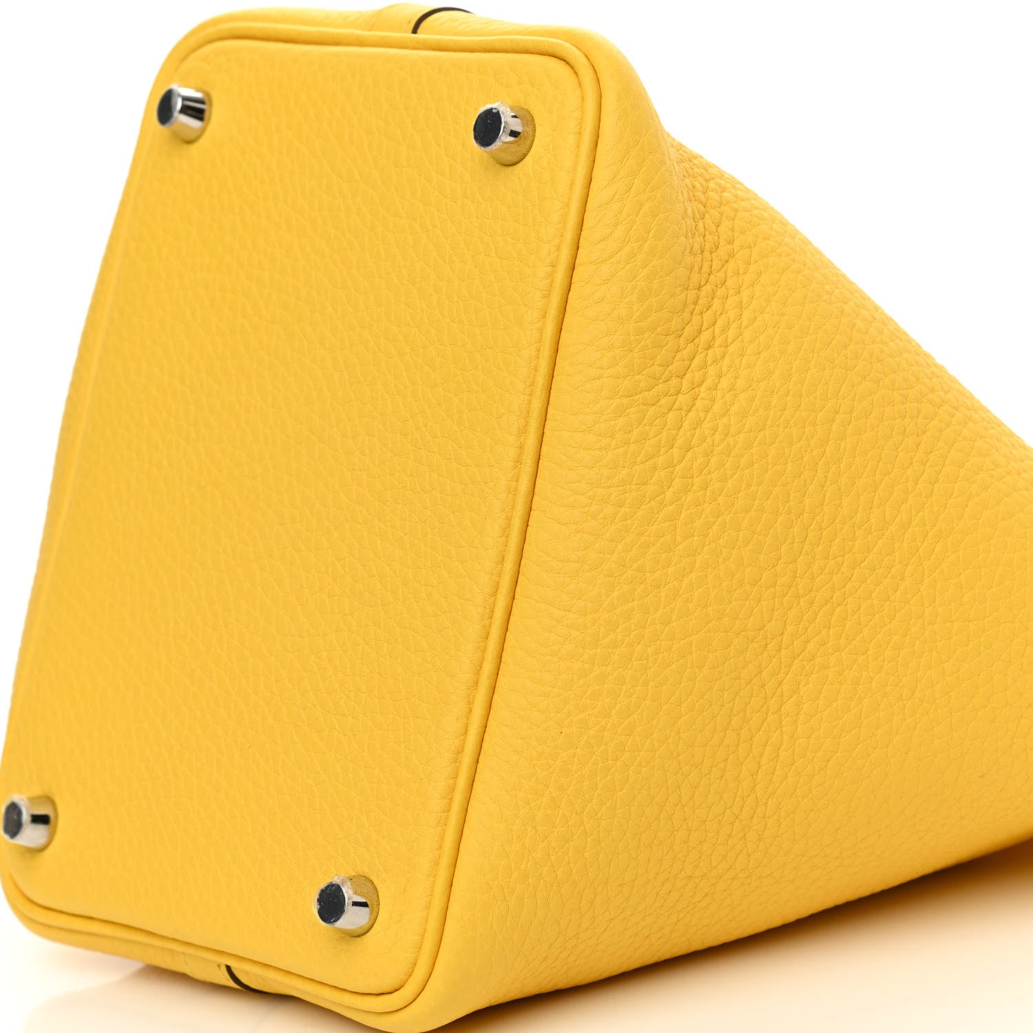 Hermes Taurillon Clemence Picotin Lock 18 PM Jaune De Naples 10 of 10