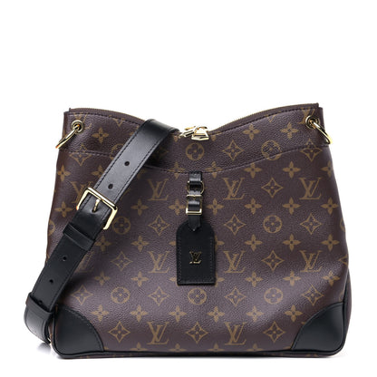 Louis Vuitton Monogram Odeon MM Black 1 of 4