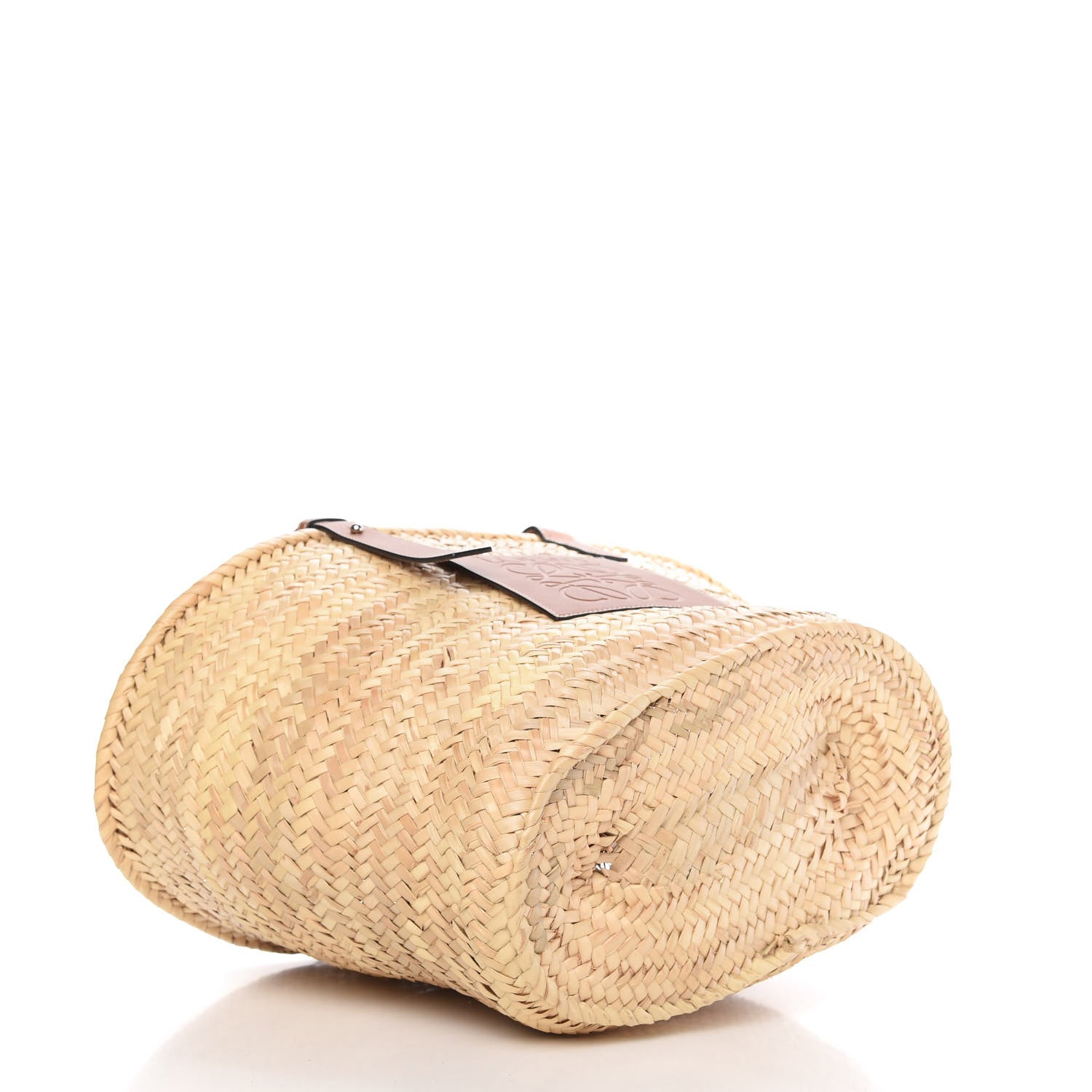 Loewe Raffia Medium Basket Tote Bag Natural Tan 4 of 10