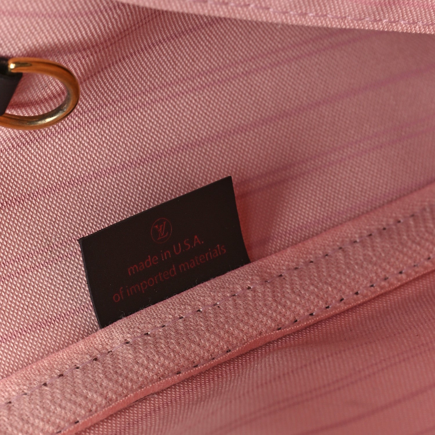 Louis Vuitton Damier Ebene Neo Neverfull MM Rose Ballerine 7 of 12