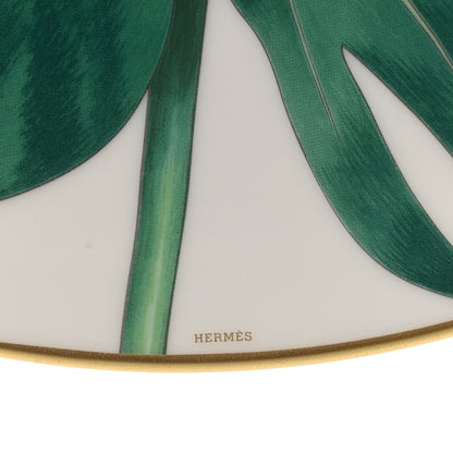 Hermes Porcelain Passifolia Dinner Plate N°1 Set of 2 6 of 7