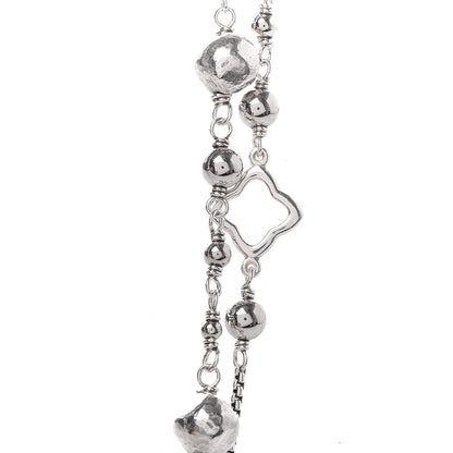 David Yurman Sterling Silver DY Elements Chain Necklace 4 of 6