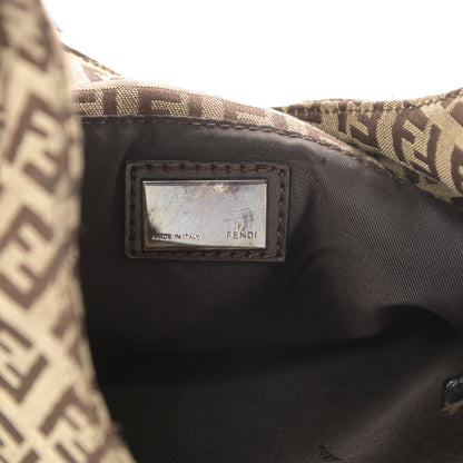 Fendi Zucchino Hobo Dark Brown 6 of 14