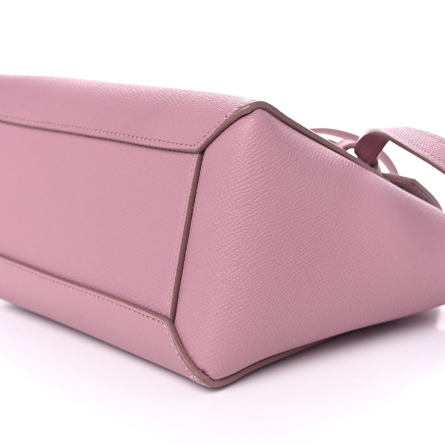Grained Calfskin Nano Belt Bag Antique Rose