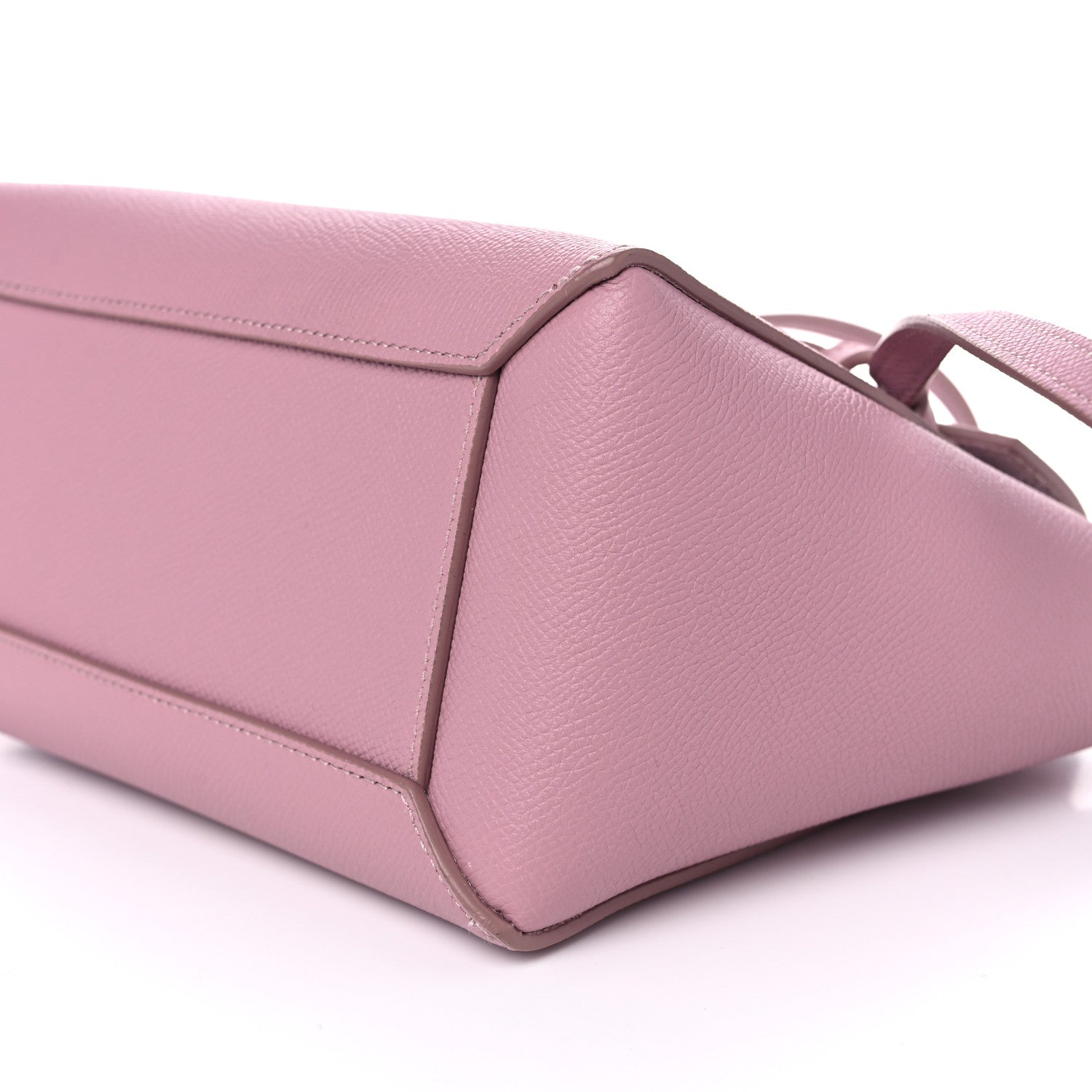 Celine Grained Calfskin Nano Belt Bag Antique Rose 9 of 11