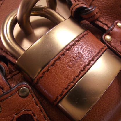 Chloe Leather Paddington Tote Brown 12 of 17