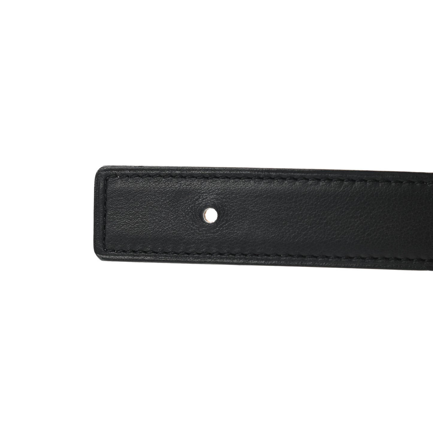 Swift Epsom 24mm Mini Belt 85 Black Gold