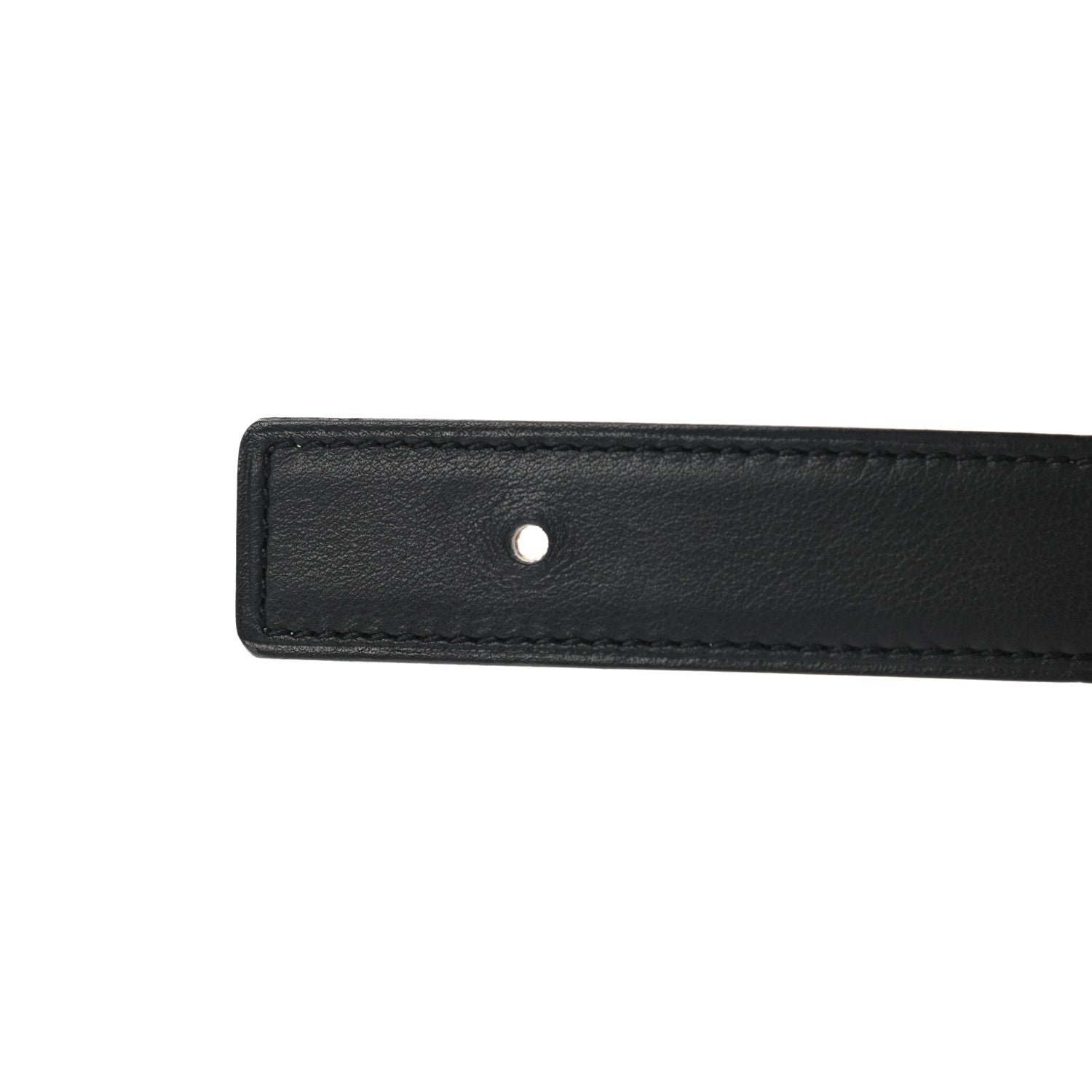 Hermes Swift Epsom 24mm Mini Belt 85 Black Gold 6 of 8