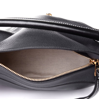 Loewe Calfskin Small Puzzle Bag Midnight Blue Black 4 of 4