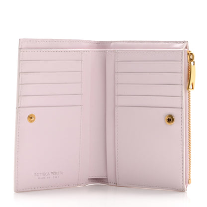 Bottega Veneta Nappa Intrecciato Bifold Zip Wallet Bliss Washed 5 of 13