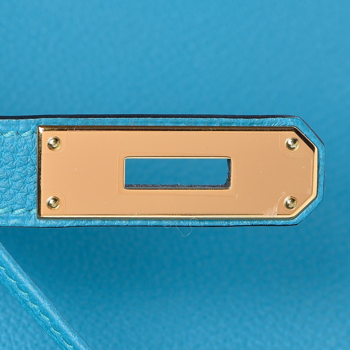 Togo Birkin 35 Turquoise