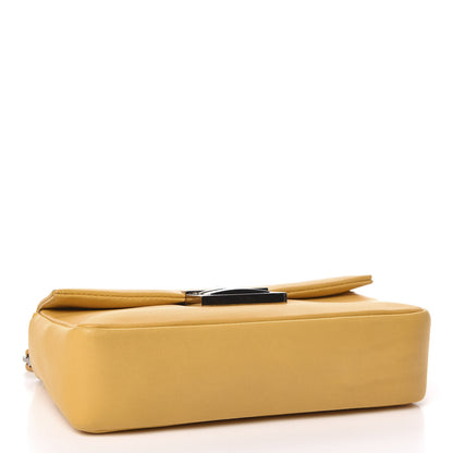 Fendi Nappa Mini Be Baguette Shoulder Bag Yellow 4 of 10
