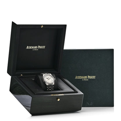 Audemars Piguet Stainless Steel Diamond Bezel 33mm Oak Lady Quartz Watch Silver 67651ST.ZZ1261ST.01 5 of 5